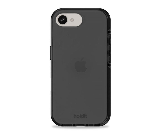 Holdit Case iPhone 16E Przezroczysty/ czarny - 1344051 - zdjęcie